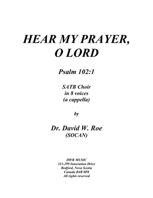 Book cover for Hear My Prayer, O Lord