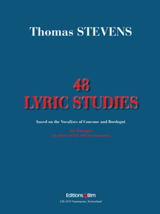 Book cover for 48 Lyric Studies