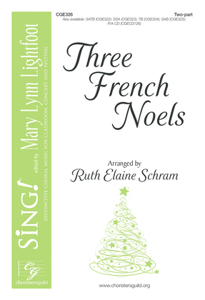 Book cover for Three French Noels