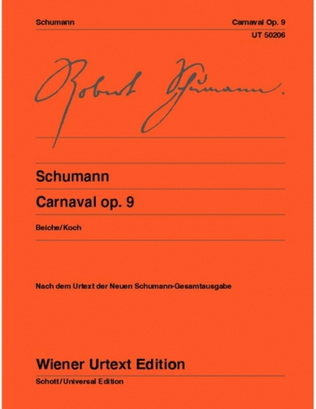 Book cover for Carnaval Op. 9