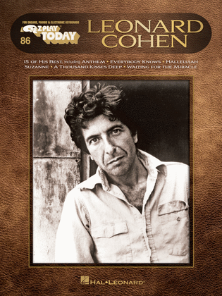 Book cover for Leonard Cohen