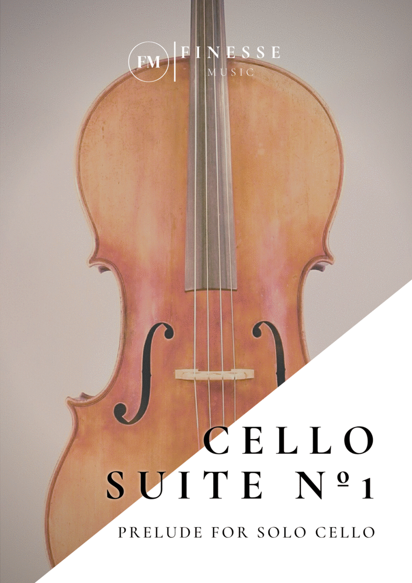 Cello Suite No. 1 (Prelude) - improved layout image number null