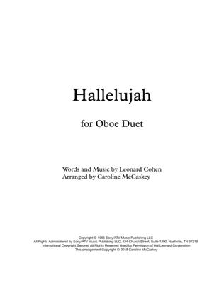 Book cover for Hallelujah