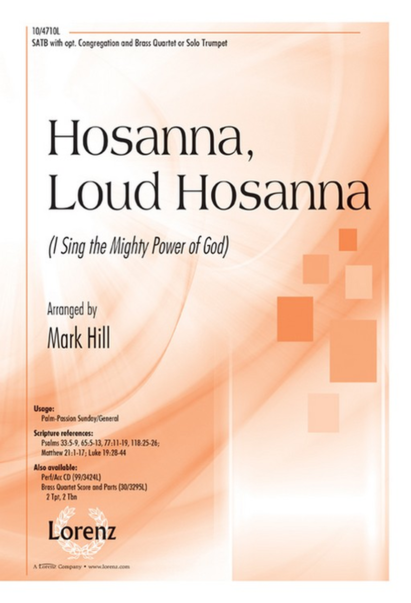 Hosanna, Loud Hosanna image number null