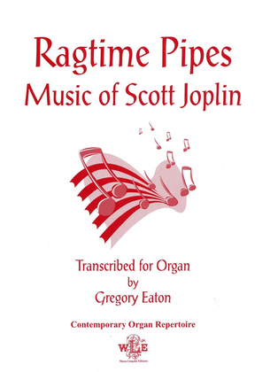 Book cover for Ragtime Pipes, Music of Scott Joplin