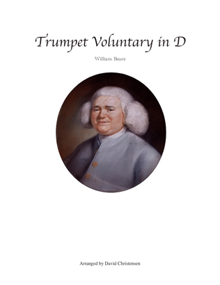 Book cover for Trumpet Voluntary in D