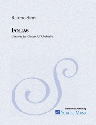 Book cover for Folias concerto