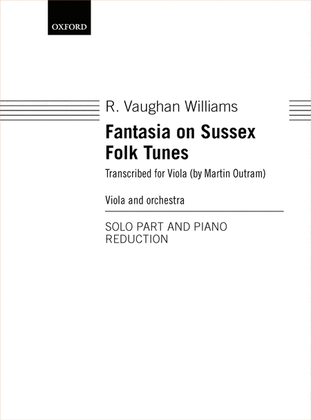 Book cover for Fantasia on Sussex Folk Tunes