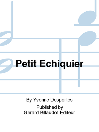 Book cover for Petit Echiquier