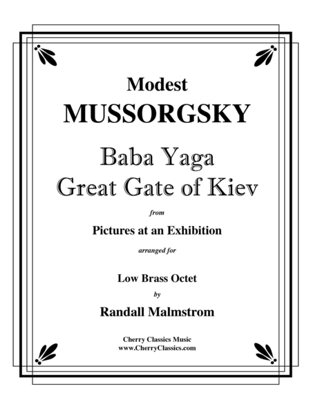 Baba Yaga & Great Gate of Kiev for Low Brass Octet