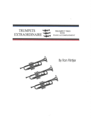 Book cover for TRUMPETS EXTRAORDINAIRE (with piano accompaniment)