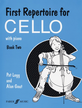 Book cover for First Repertoire For Cello Book 2