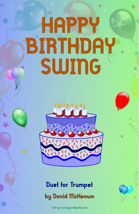 Happy Birthday Swing, for Trumpet Duet