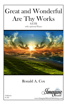 Book cover for Great and Wonderful Are Thy Works
