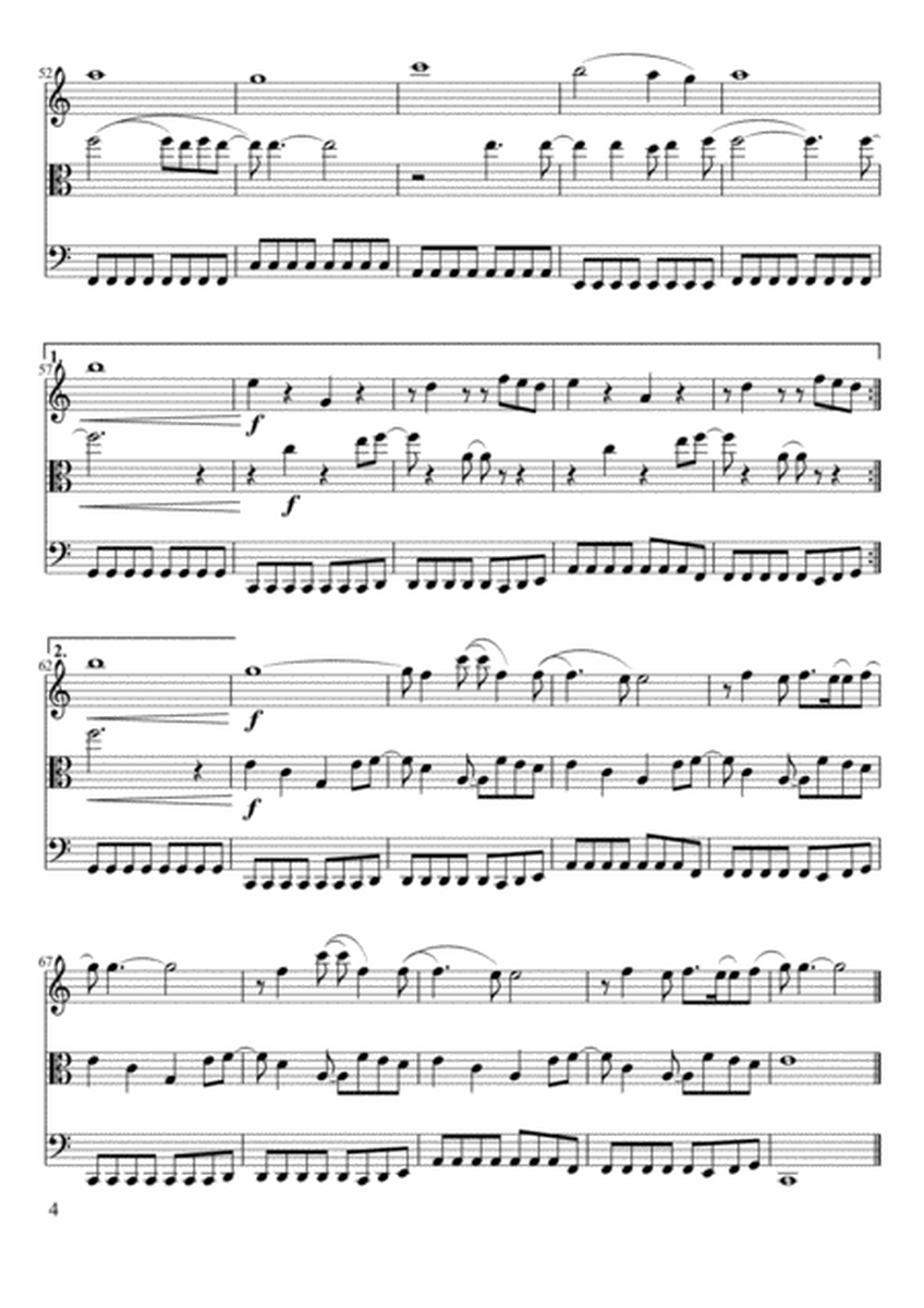 Starlight (Violin, Viola, Cello)