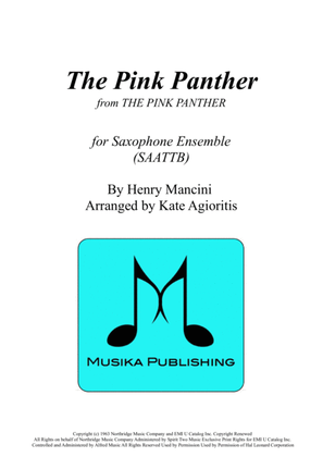 Book cover for The Pink Panther from THE PINK PANTHER