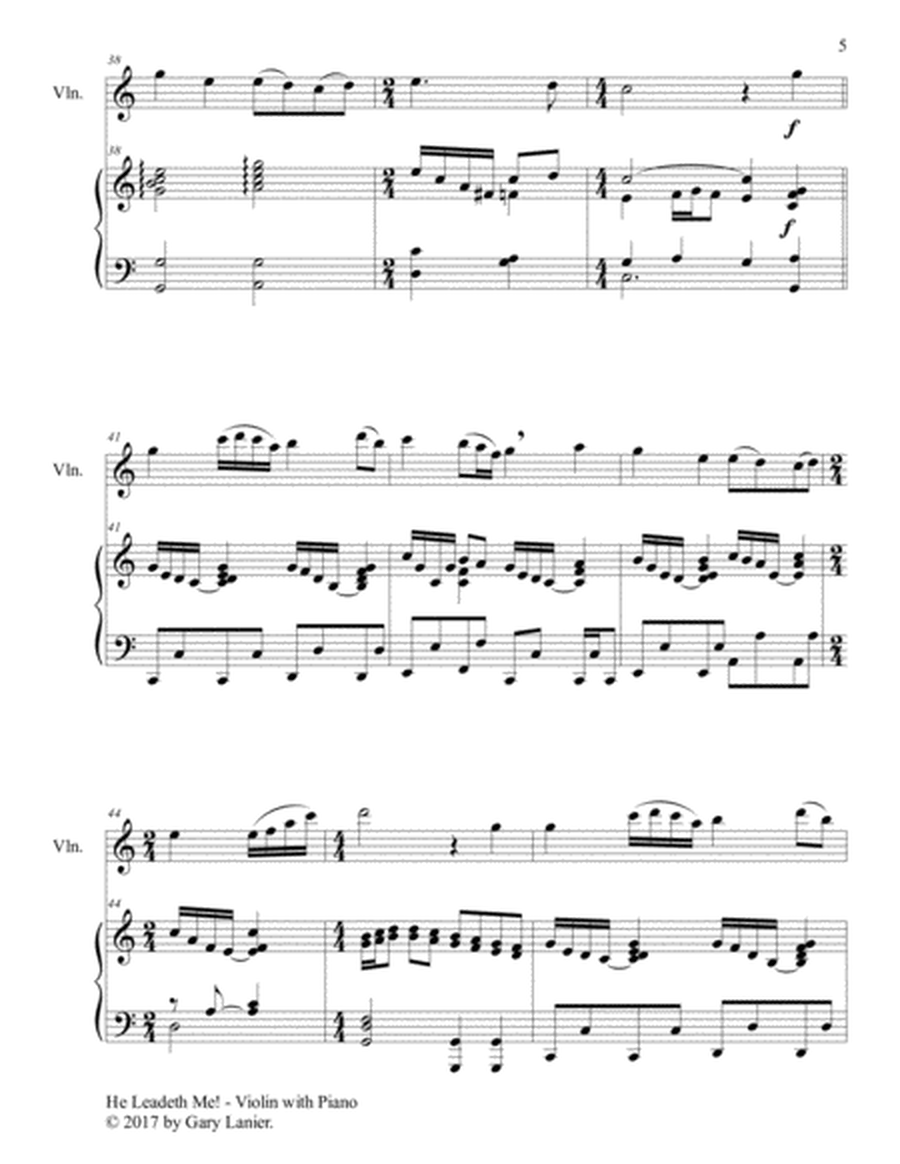 Gospel Hymns for Violin (Violin with Piano Accompaniment) image number null