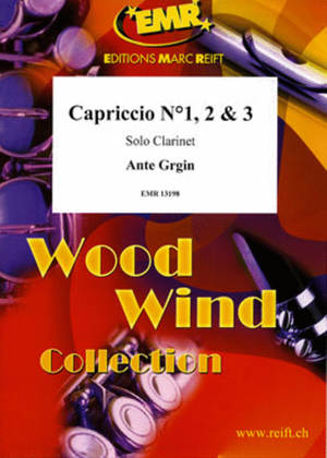 Book cover for Capriccio No. 1, 2 & 3