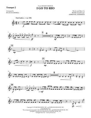 I Go to Rio (from The Boy From Oz) (arr. Ryan O'Connell) - Bb Trumpet 2