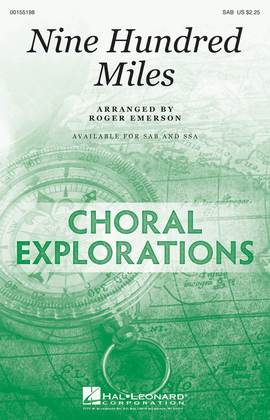 Book cover for Nine Hundred Miles