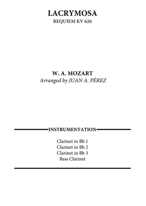 Book cover for Lacrymosa (Requiem KV 626)