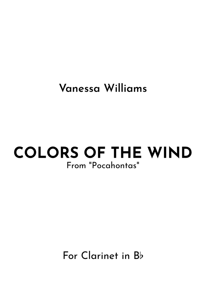 Colors Of The Wind