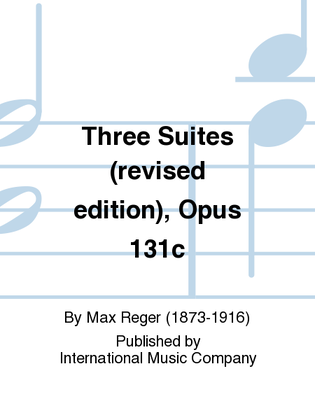 Book cover for Three Suites (Revised Edition), Opus 131C