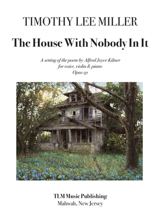Book cover for The House With Nobody In It