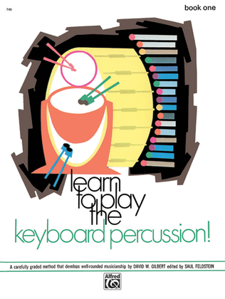 Book cover for Learn to Play Keyboard Percussion, Book 1