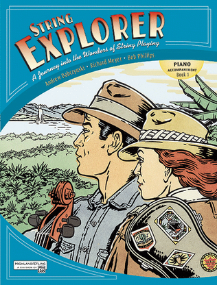 Book cover for String Explorer, Book 1