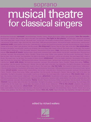 Book cover for Musical Theatre for Classical Singers