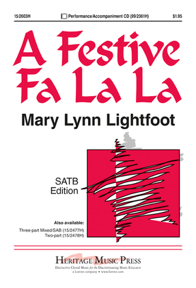 Book cover for A Festive Fa La La