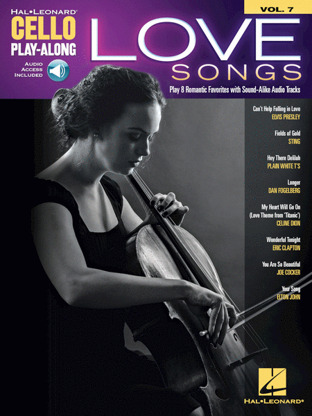 Love Songs (Cello Play-Along Volume 7)