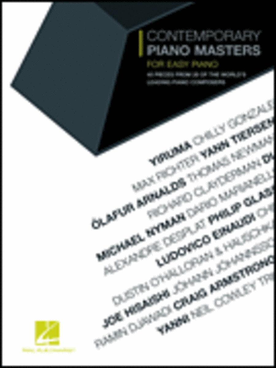 Contemporary Piano Masters