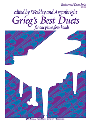 Grieg's Best Duets - One Piano, Four Hands