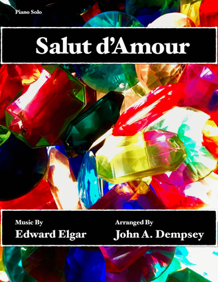 Book cover for Salut d'Amour (Love's Greeting) in C major: Piano Solo