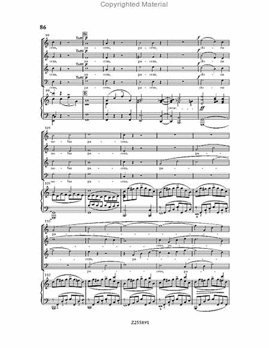 Mass in C major, Op.86