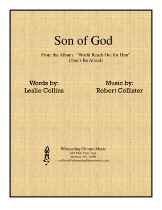 Book cover for Son of God