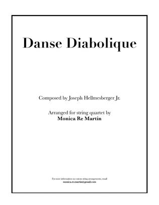 Book cover for Danse Diabolique