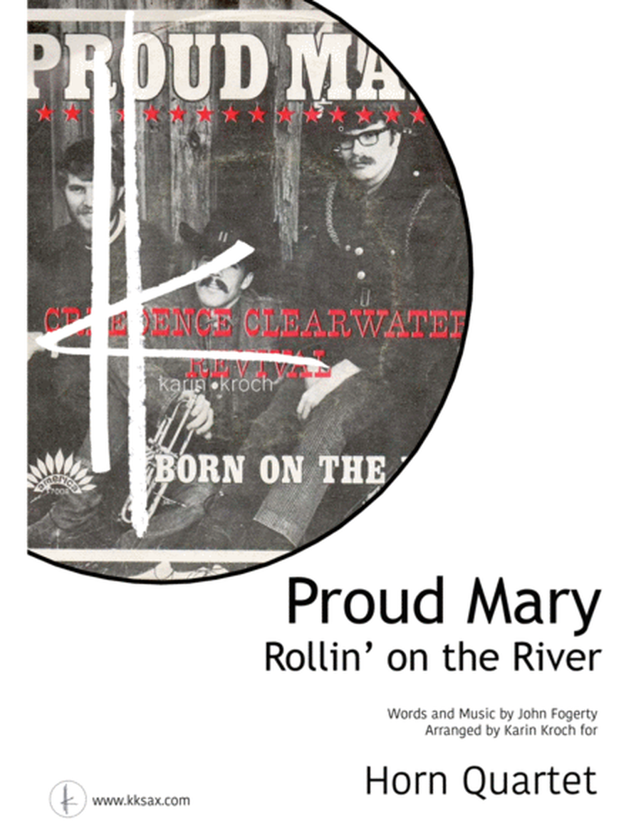 Proud Mary (Rollin' on the River) - Horn Quartet image number null