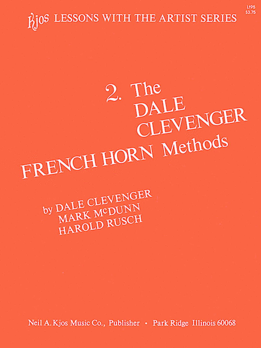 Clevenger French Horn Method, Book 2