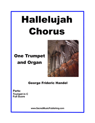 Book cover for Hallelujah – One Trumpet and Organ