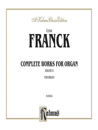 Book cover for Organ Works, Volume 2