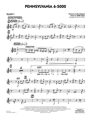 Book cover for Pennsylvania 6-5000 (arr. Rick Stitzel) - Trumpet 1