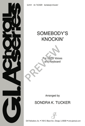 Book cover for Somebody's Knockin'