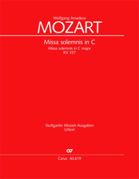 Missa solemnis in C