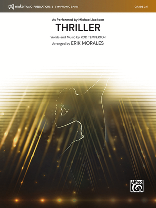 Book cover for Thriller