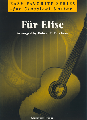 Book cover for Fur Elise for Easy Guitar