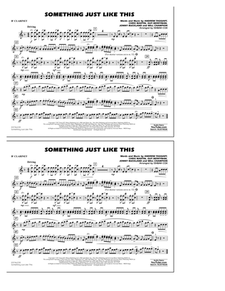 Book cover for Something Just Like This - Bb Clarinet
