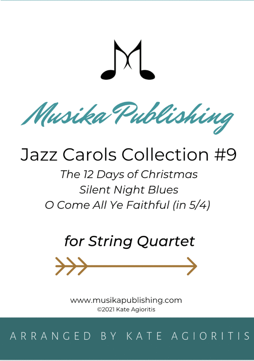 Jazz Carols Collection for String Quartet - Set Nine image number null